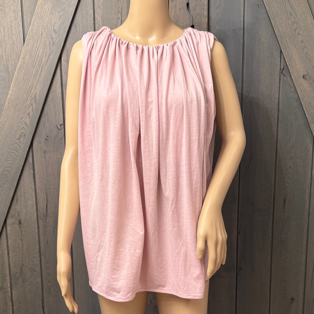 Pink Sleeveless Women's Top